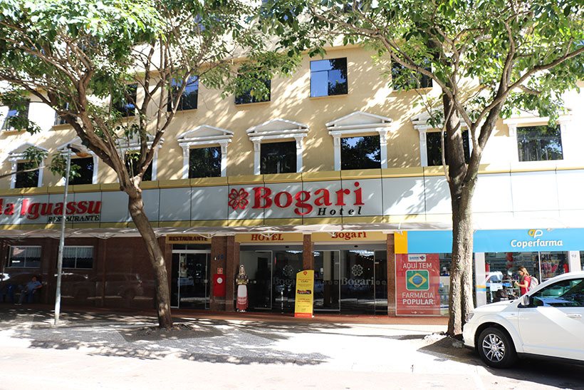 Hotel Bogari no centro de Foz do Iguaçu