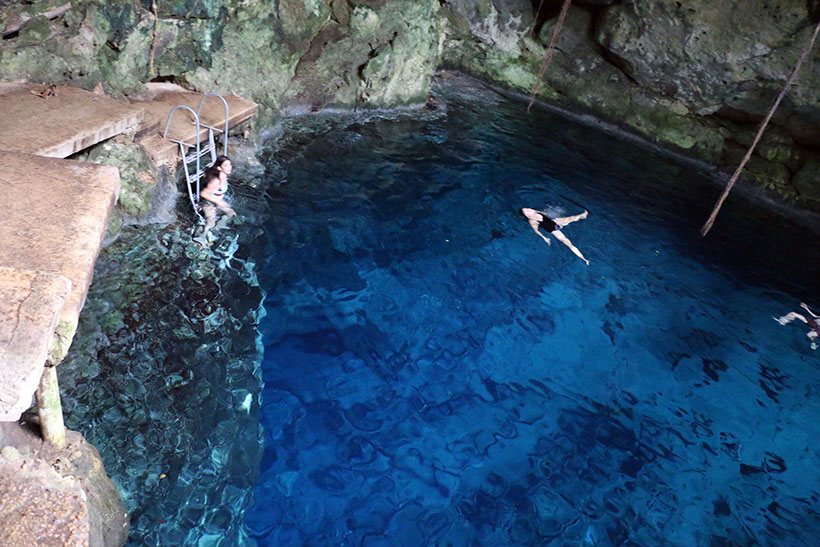 Fácil acesso e diversão garantida em Cenotes de Cuzamá