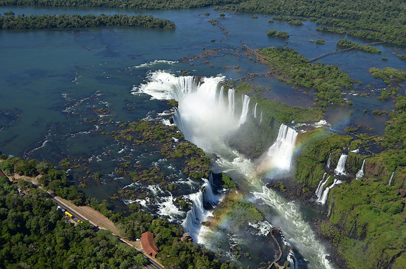 Países onde brasileiros não precisam de passaporte: Cataratas do Iguaçu, na cidade de Foz do Iguaçu