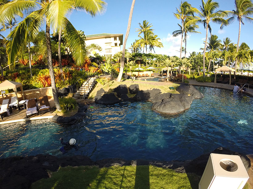 Resort em uma ilha do Havaí, estrutura de altíssimo nível