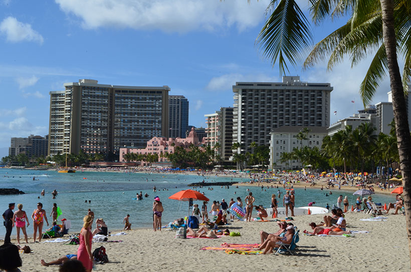 Viagem pro Havaí: Waikiki, uma das praias mais famosas do Havaí