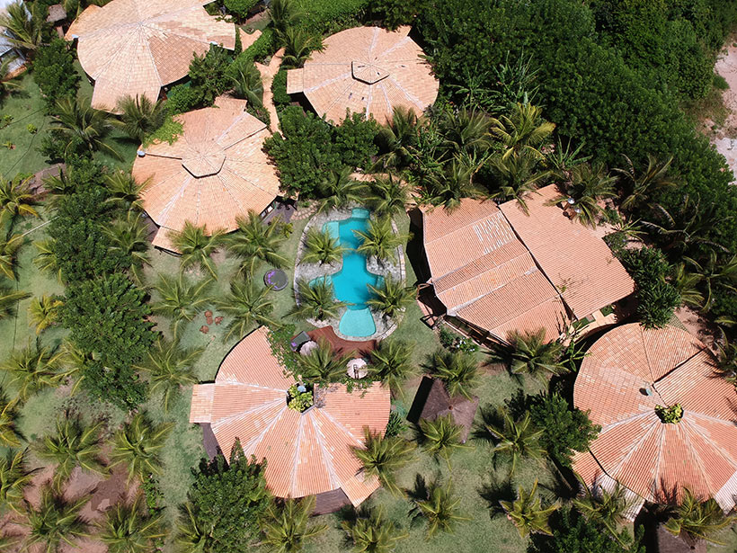 A piscina do Paua Boutique Hotel