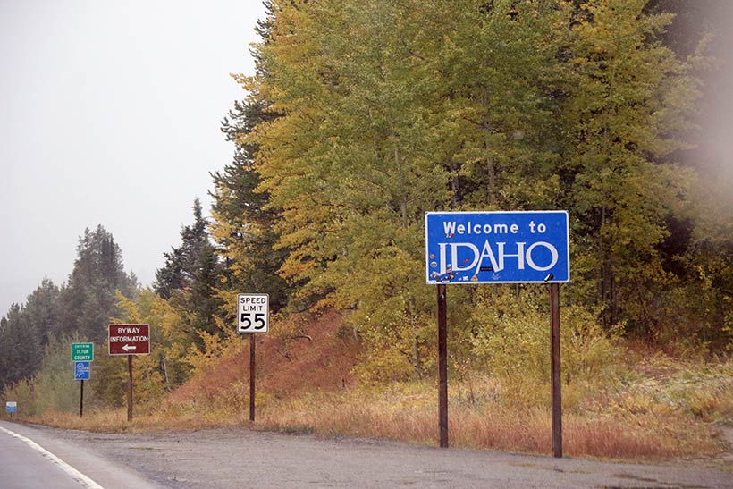 Bem-vindos ao Idaho!