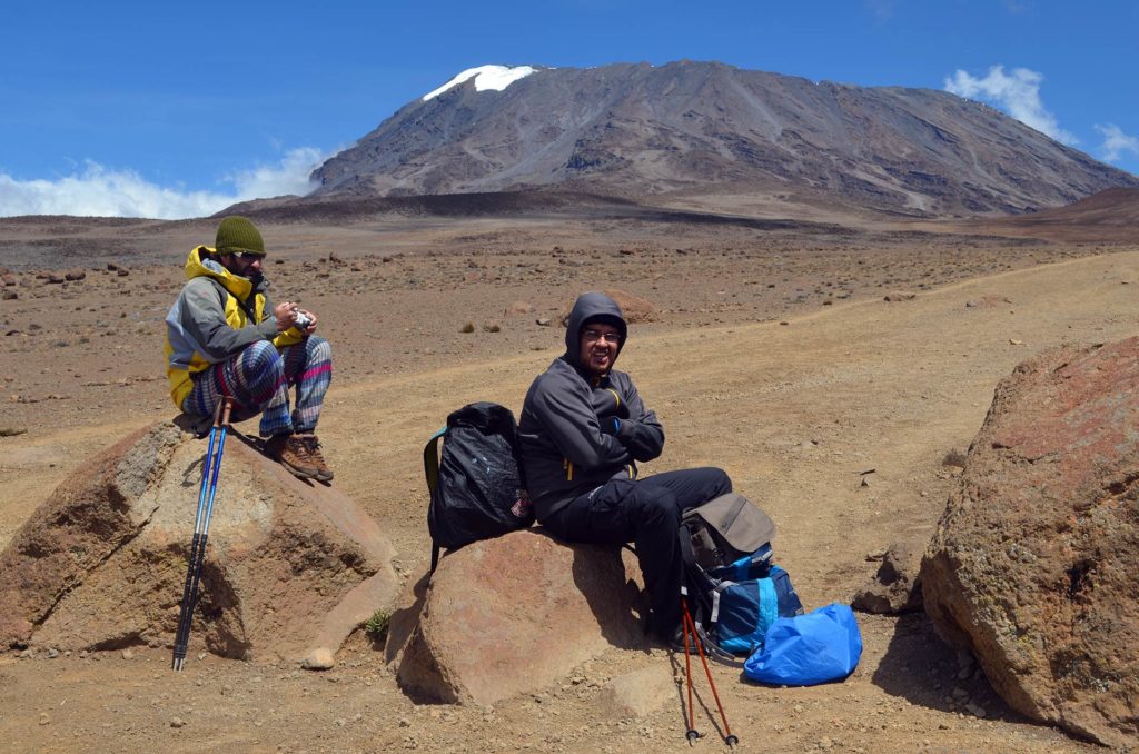 topo do Kilimanjaro