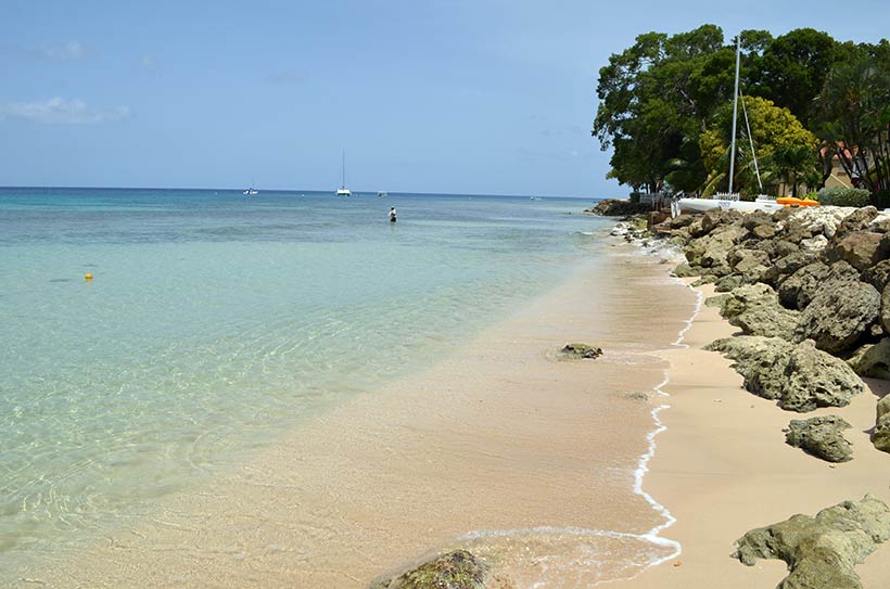 Ilhas do Caribe - Praia em Barbados