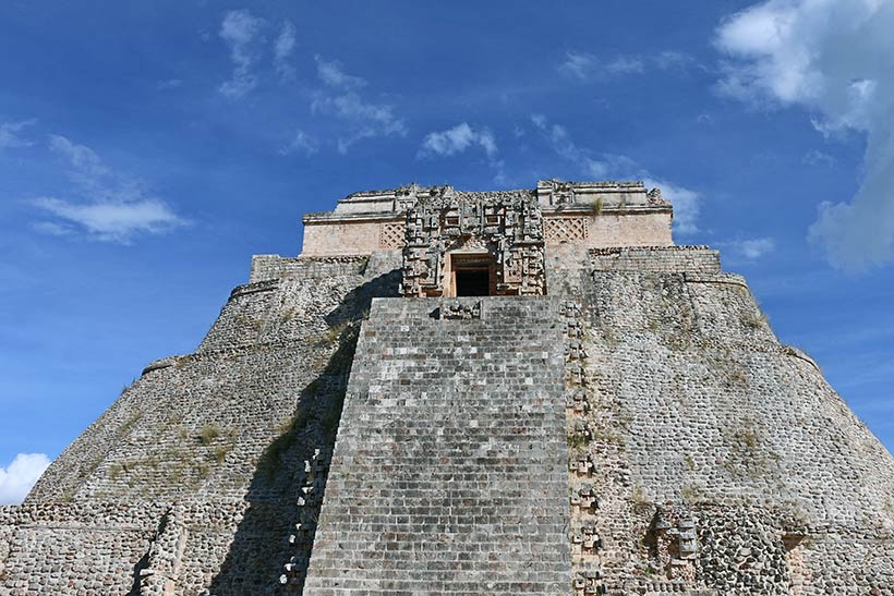 Pirâmides nas Américas em Uxmal, México