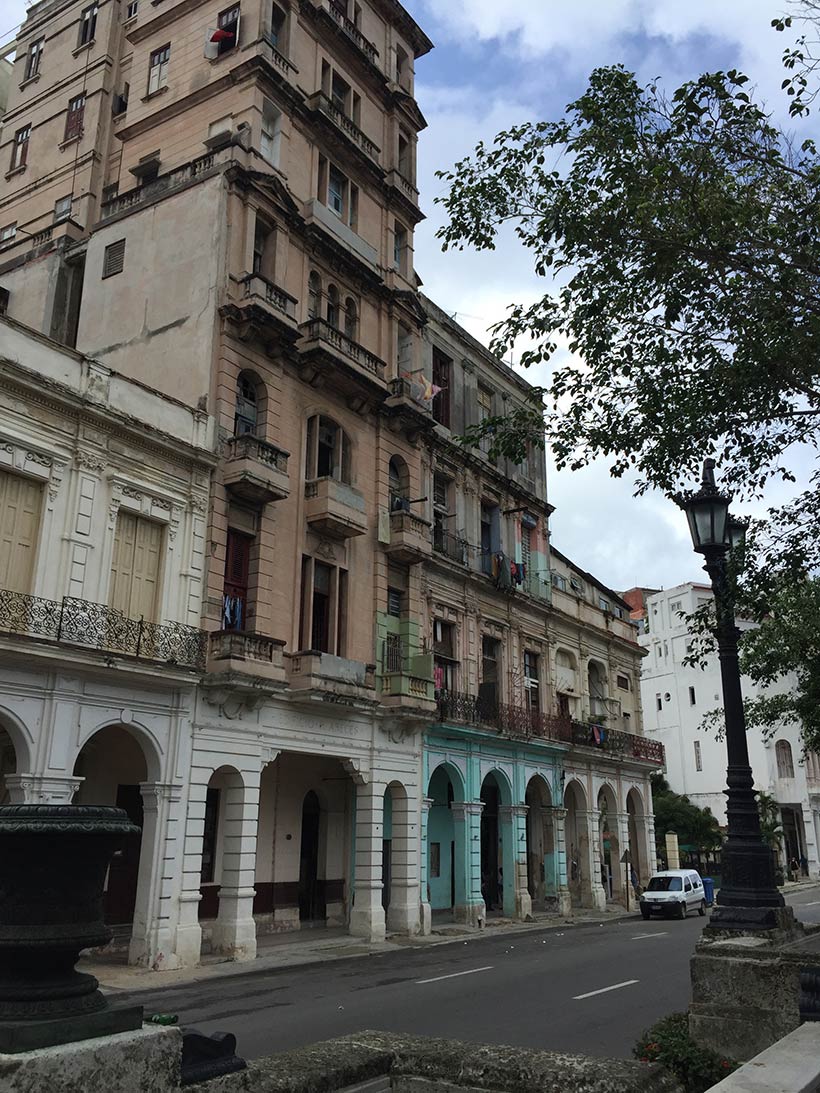 Edifícios em Cuba